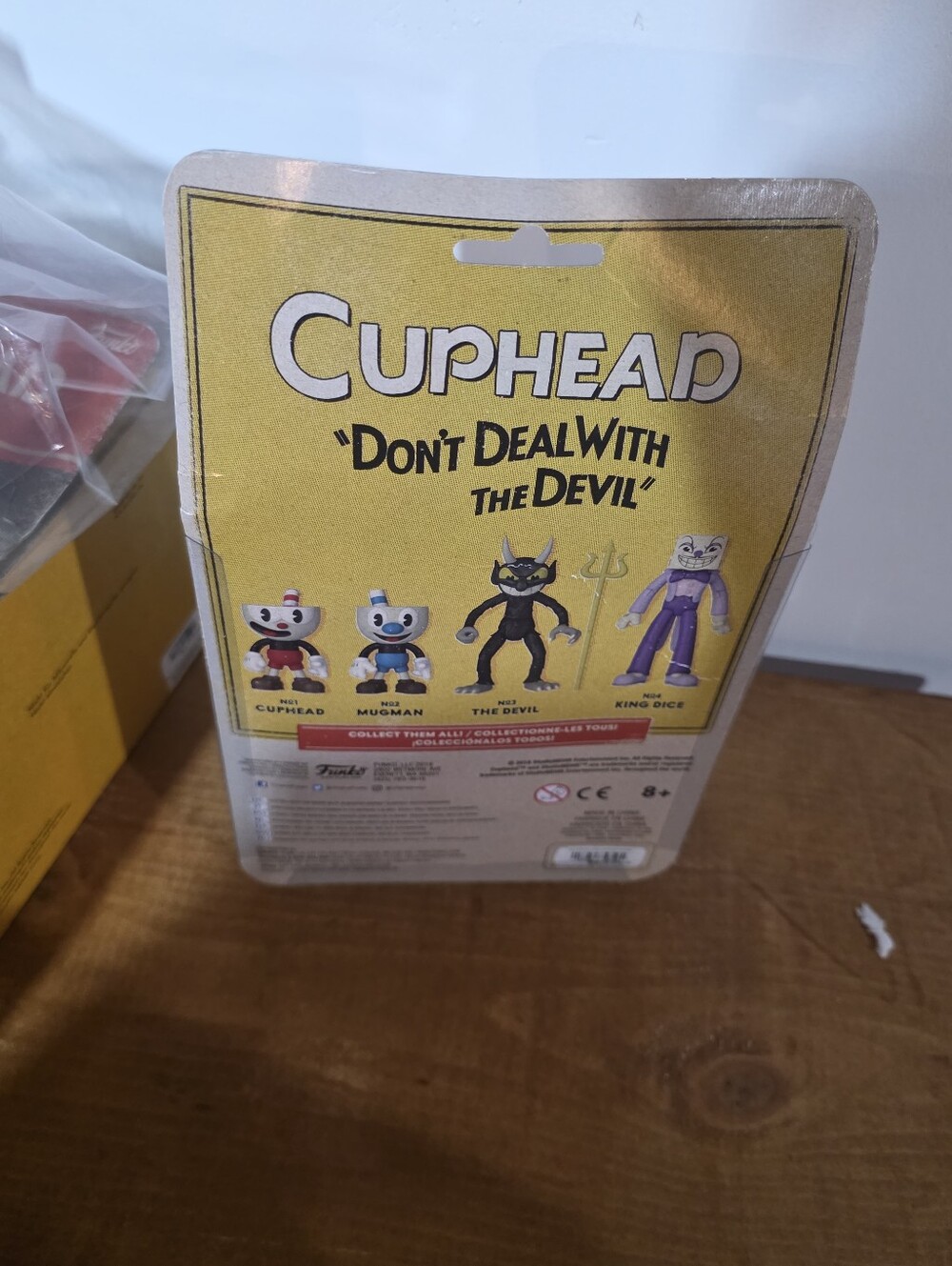 Devil from cuphead.NIB Box has some shelf wear - Picture 2 of 2